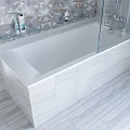 Ванна из искусственного камня Астра-Форм Нейт 180x80 белая глянцевая