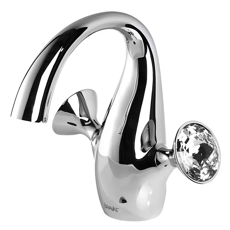 Смеситель для раковины Bravat Swan F14287C-ENG хром