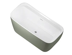 Акриловая ванна Allen Brau Infinity 170x78 2.21002.21/CGM белый матовый, цементно-серый