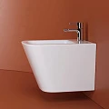 Биде подвесное Ceramica Nova Union CN4010 белое глянец