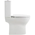 Унитаз-компакт BelBagno Lounge BB045CPR с бачком BB045/051T и крышкой-сиденьем BB045/051SC белый
