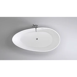 Акриловая ванна Black & White Swan SB106 180x90 106SB00 белая глянцевая