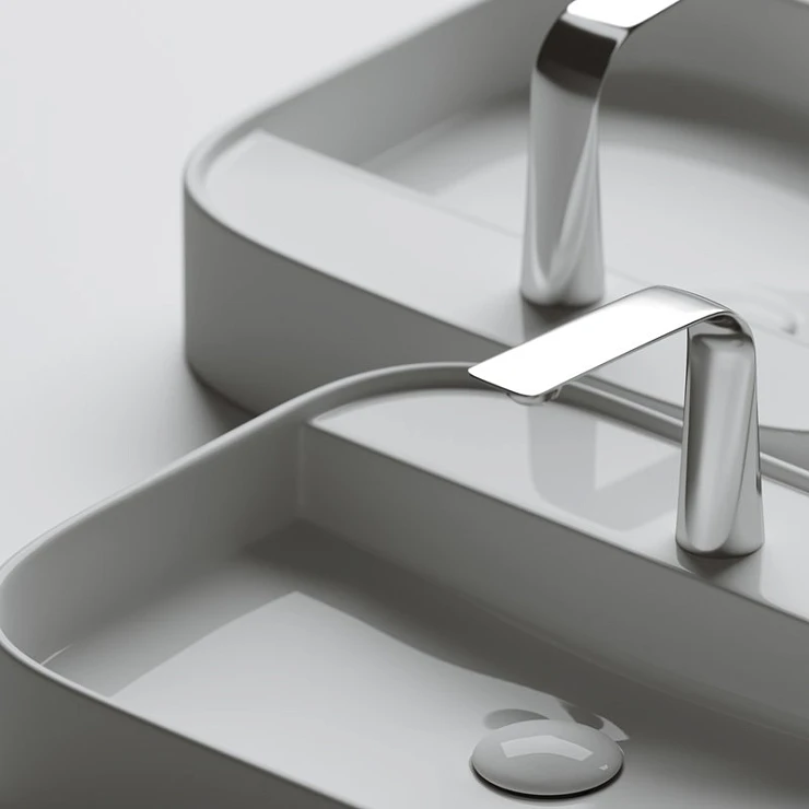 Раковина накладная Ceramica Nova Element CN6034 белая матовая