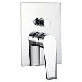 Смеситель встраиваемый для ванны с душем BelBagno SALUTO SAL-BASM-BO хром