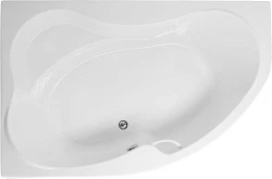 Акриловая ванна Aquanet Capri 170x110 L с каркасом и смесителем Grohe BauEdge 2511700A белый, хром