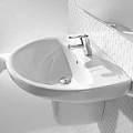 Раковина подвесная Roca Victoria 7.3273.9.100.0 327391000 белая глянцевая