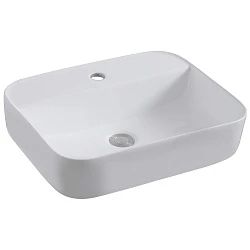 Раковина накладная Avimano Vision 1245120 белая глянцевая