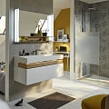Тумба с раковиной Jacob Delafon Terrace 100 белый лак