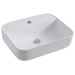 Раковина накладная Avimano Vision 1245121 белая матовая
