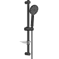 Душевой комплект Aquatek Оберон AQ1232CR черный матовый
