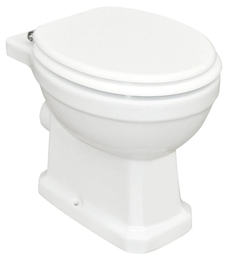 Чаша для унитаза приставного BelBagno TREVI BB135CB