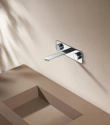 Смеситель для раковины ARROW ARM23872CP с внутренней частью, хром