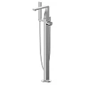 Напольный смеситель для ванны с душем Bravat Arc F66061C-B3-ENG хром
