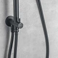 Душевая стойка Aquatek AQ2046MB с внутренней частью, черная