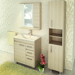 Тумба с раковиной Comforty Марио 75 00004136349CF сосна лоредо