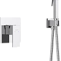 Гигиенический душ Aquatek Либра AQ1619CR со смесителем, с внутренней частью, хром