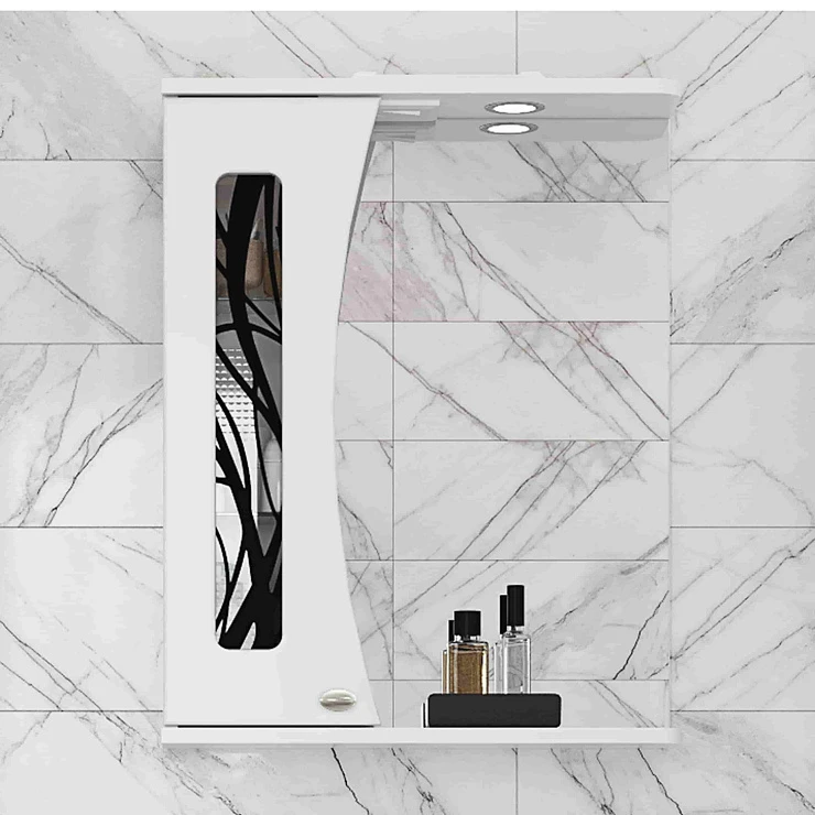 Зеркало DIWO Муром L, 55 MUR.Z.55/P/W с подсветкой