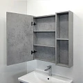 Зеркало-шкаф Comforty Осло 60 00-00006490CF бетон светлый