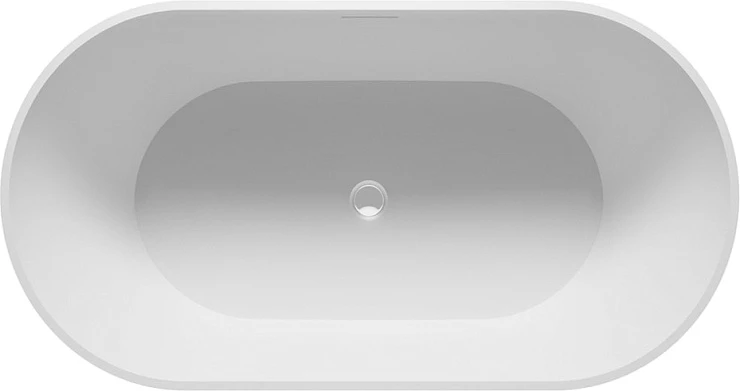 Ванна из искусственного камня Riho Bilbao 150x75 B119001105 белая матовая