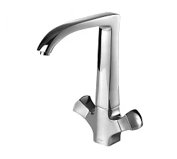 Смеситель для кухни Bravat Whirlpool F778112C хром