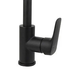 Смеситель для кухни Aquatek Вега AQ1082MB матовый черный