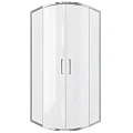 Душевой уголок Bravat Drop 90x90см BS090.1200A профиль хром, стекло прозрачное