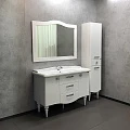 Зеркало Comforty Монако 120 00003132225CF белый глянец