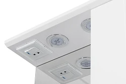 Зеркало-шкаф Aquaton Панда 50 L 1A007402PD01L белый