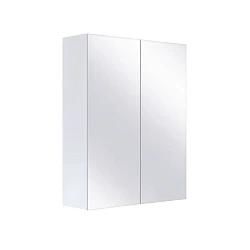 Зеркальный шкаф подвесной SanStar Универсальный 60 для ванной комнаты белый