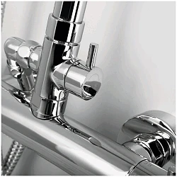 Душевая стойка Wasserkraft Thermo A13302 хром