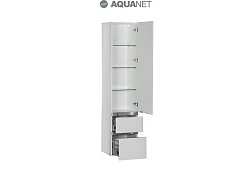 Шкаф-пенал Aquanet Виго 40 Белый