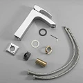 Смеситель для раковины Gappo G1007-72 хром