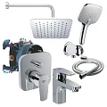 Душевой комплект Ideal Standard Ceraplan B1153AA с внутренней частью, хром