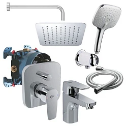 Душевой комплект Ideal Standard Ceraplan B1153AA с внутренней частью, хром