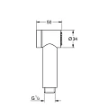 Гигиенический душ Grohe Sena Trigger Spray 35 26328000 хром
