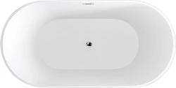 Акриловая ванна Black & White Swan SB103 170x80см 103SB00 белая глянцевая