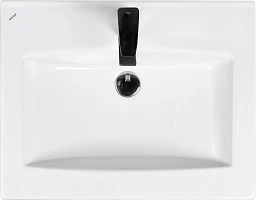 Раковина встраиваемая Santek Элина 60см 1WH501606 белая глянцевая