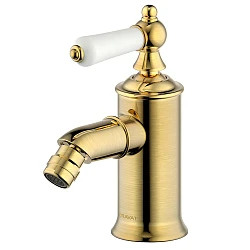 Смеситель для биде Bravat ART F375109U золото