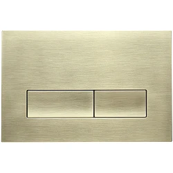 Кнопка смыва Veconi Flush V1 FLV1-G золото брашированное