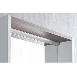Зеркало Aquaton Бэлла 46 1A221702BBAZ0 белый / светлое дерево