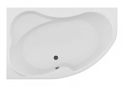 Акриловая ванна Aquanet Capri 170x110 L с каркасом 203914 белый