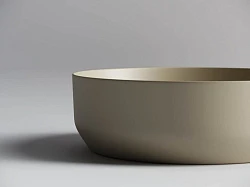 Раковина накладная Ceramica Nova Element CN6022MC бежевая матовая