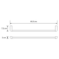 Полотенцедержатель Wasserkraft Kammel K-8330 хром