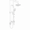Душевая стойка Damixa Apollo DX220920000 хром