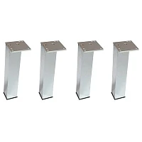 Ножки для мебели Aquanet 200мм 181454 хром