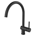 Смеситель для кухни Paffoni Light LIG280NO черный