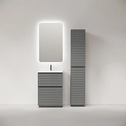 Тумба под раковину Sancos Folk Floor 60 FL60FES напольная, Ergraut soft