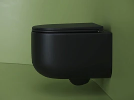 Унитаз подвесной Ceramica Nova Ulma CN4006MB черный матовый