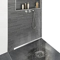 Душевой лоток Berges Wall 60 090056 хром матовый