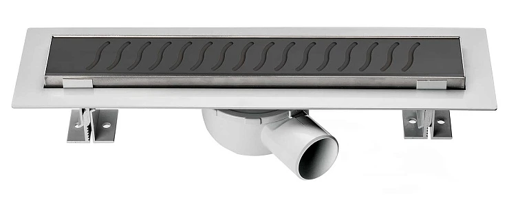 Душевой лоток Vincea Say Optima 70 SAY.601.70.B.M.S.BUK черный матовый / хром